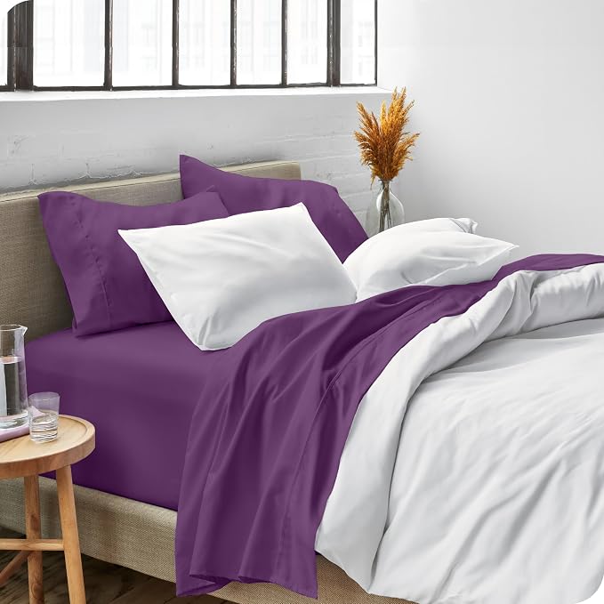 Bare Home Split Head Flex King Sheet Set - Image 9