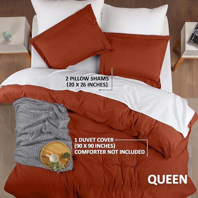 Utopia Bedding Duvet Cover Queen Size - Image 2