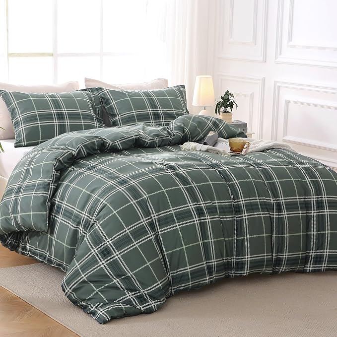 MUXHOMO Duvet Cover King Size Floral Duvet Cover Set - Image 3