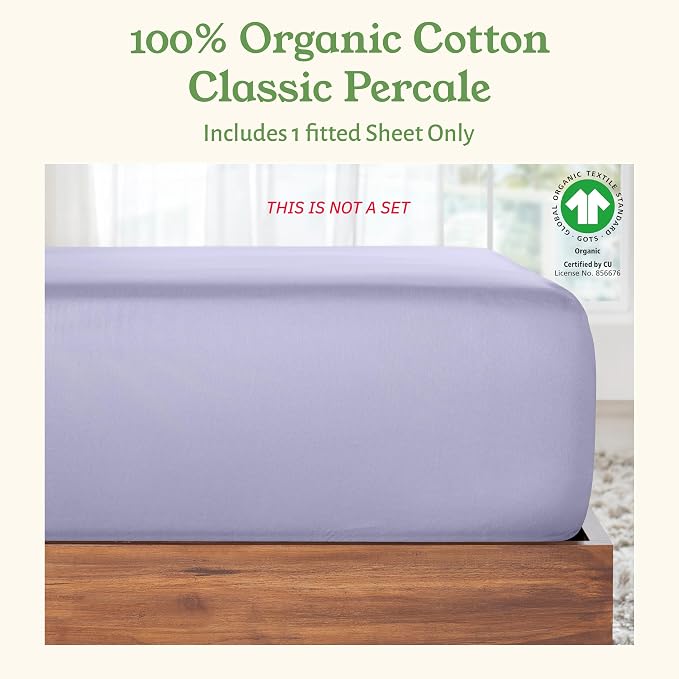 California Design Den Twin XL Fitted Sheet Only - Image 4