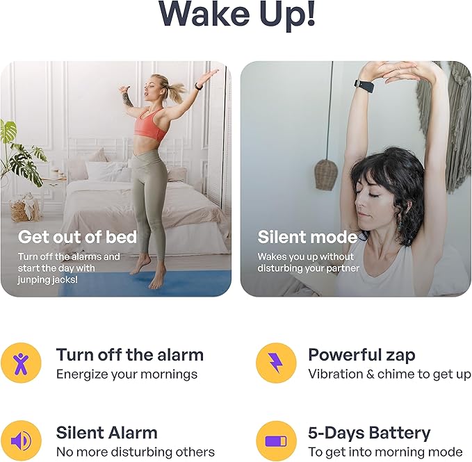 Pavlok Shock Clock 2 | Silent Alarm Clock | Ideal - Image 4