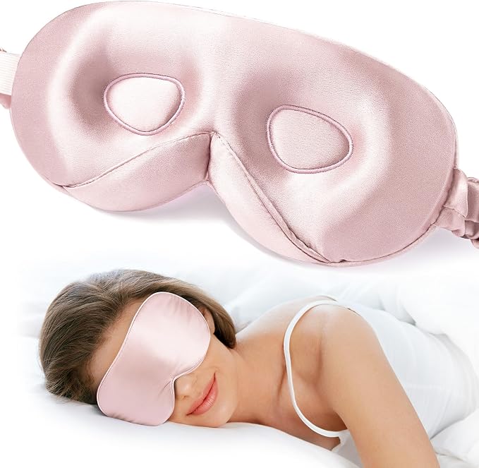 LitBear 100% 22 Momme Mulberry Silk Sleep Mask by LitBear