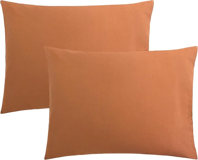 FLXXIE Pillow Cases Standard Size, Soft Microfiber Pillow Covers by FLXXIE