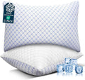 OAISZ Cooling Pillow King Size Set of 2, Shredded Memory Foam Bed Pillows by OAISZ