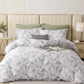 OAITE Duvet Cover Set, 100% Cotton Comforter Cover by OAITE