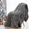 Wemore Shaggy Long Fur Faux Fur Weighted Blanket, Cozy and Fluffy Plush Sherpa by WemoreDirect