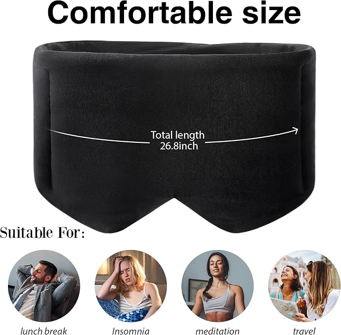 FRESHME Weighted Eye Mask for Sleeping - Image 7