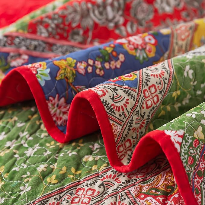 BEDIFANY Cotton Queen Quilt Set - Image 5