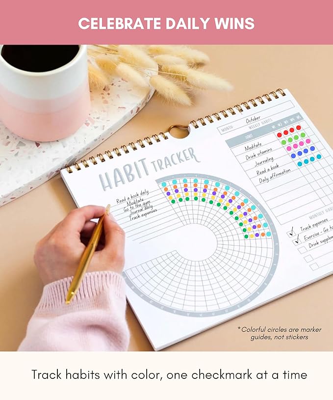 Lamare 2026 Habit Tracker Calendar – Premium Daily Habit Tracker Journal and - Image 5