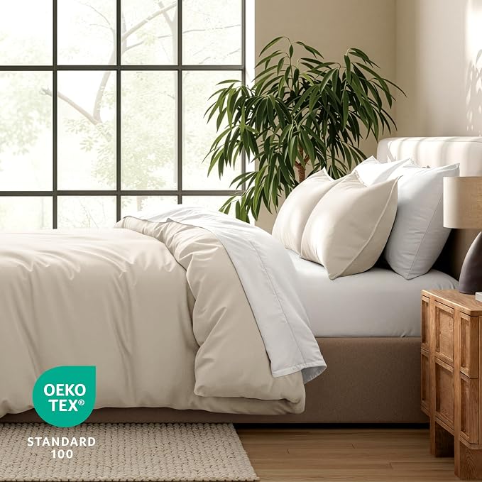 Bare Home Bedding Duvet Cover Oversized Queen - Image 5