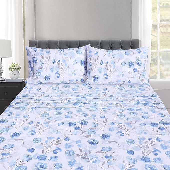 RUVANTI 100% Cotton Sheets – Twin XL Size Percale Bedding, Cooling & Breathable - Image 5
