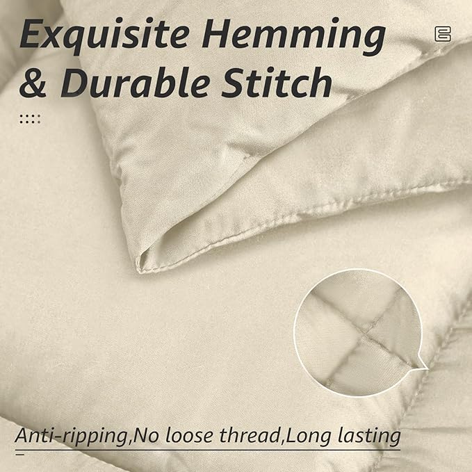 HYLEORY All Season Twin Size Bed Comforter - Image 5