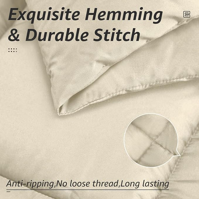 HYLEORY All Season Full Size Bed Comforter - Image 5