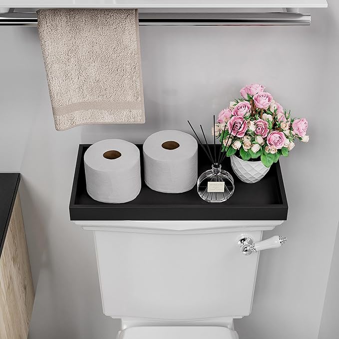 ZHWS Black Bathroom Vanity Tray - Image 5