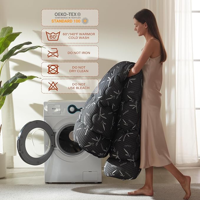 PRIMESOFT 100% Waterproof Twin XL Size Mattress Topper, Thick Pillow Top - Image 8