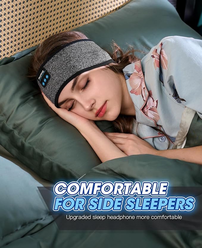 Perytong Sleep Headphones Wireless, Air Travel - Image 5
