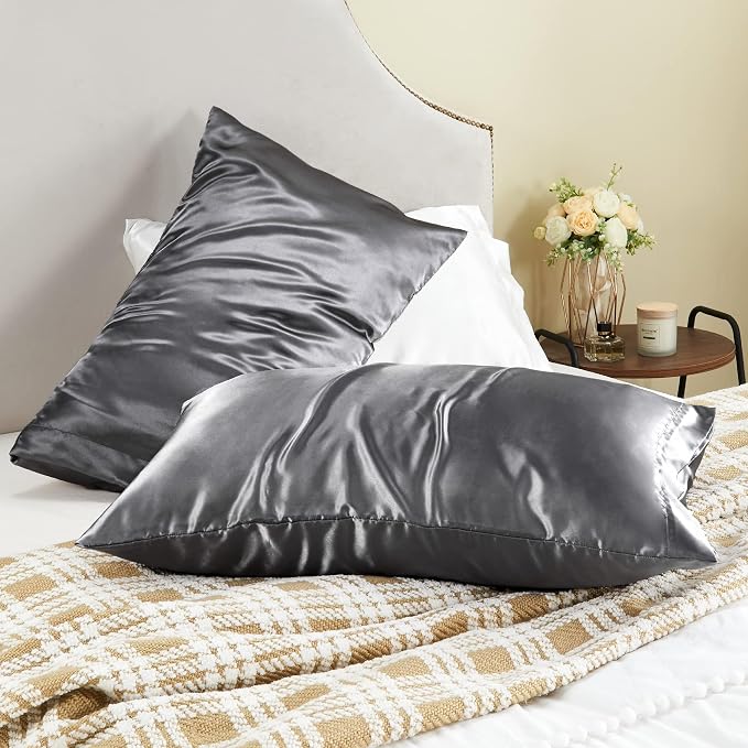 BEDELITE Satin Pillowcase for Hair and Skin, Super Soft and Cooling Similar to - Image 8