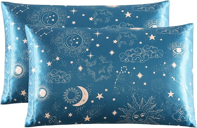 EXQ Home Satin Pillowcase for Hair and Skin, Pillow Cases King Size Pillow Case by EXQHomeTexitleCoLtd