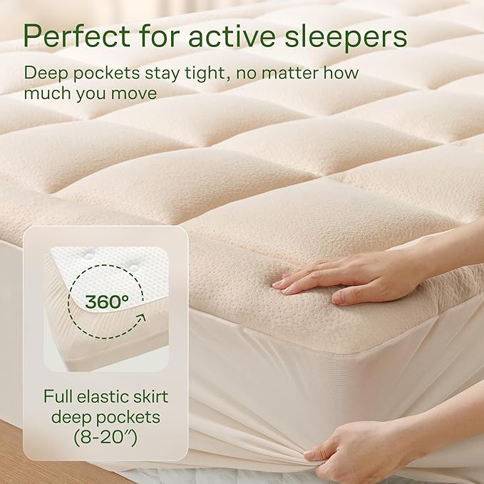 Niagara Ultra Soft California King Size Mattress Topper - Image 5