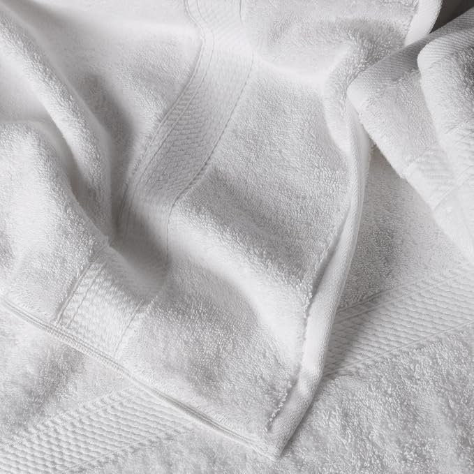 SUPERIOR Egyptian Cotton Pile 6 Piece Towel Set, Includes 2 Bath, 2 Hand - Image 3