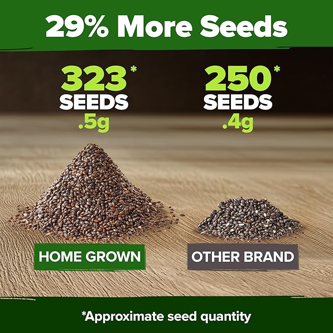 HOME GROWN Non GMO White Sage Seeds 323 Pack Heirloom Seeds - Image 3