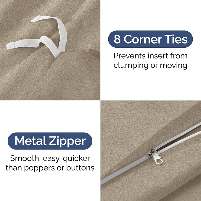 Duvet Cover Cal King Size Set - Image 4