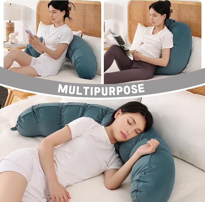 Peallow – Long Round Body Pillow - Image 6