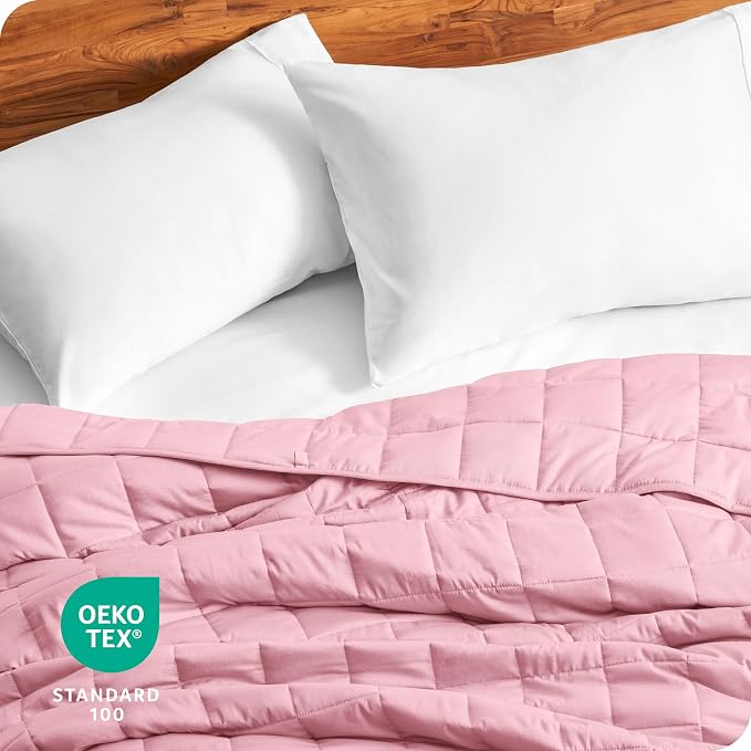 Bare Home Weighted Blanket Queen Size 20lb - Image 7