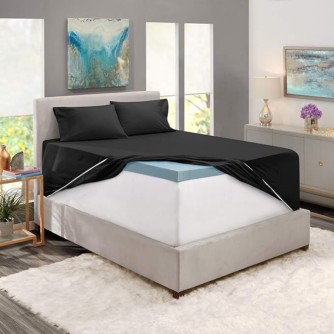 Hearth & Harbor Extra Deep Pocket Queen Sheets Sets - Image 5