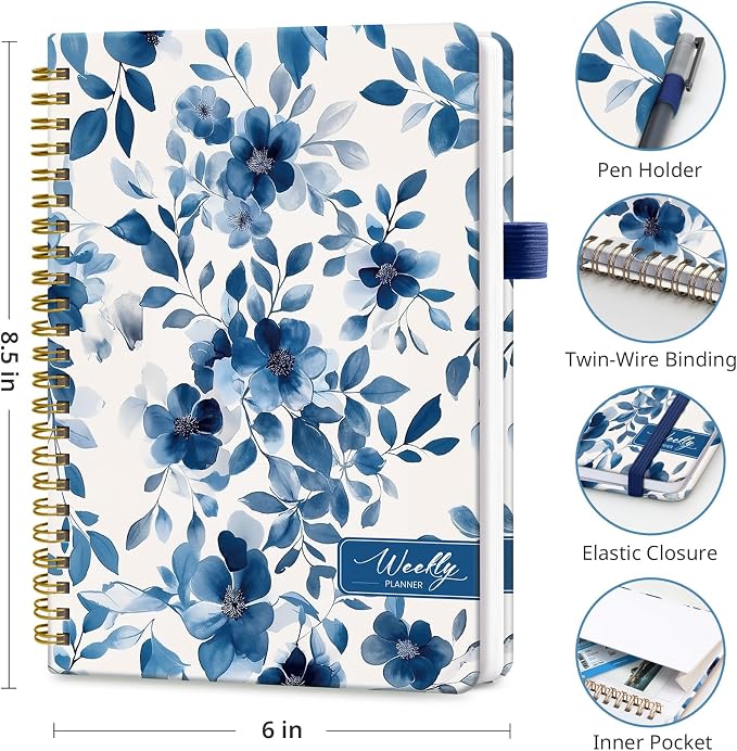 Undated Weekly Planner, Weekly To Do List Notebook - Image 3