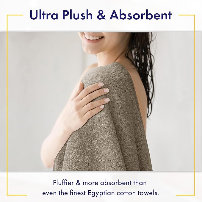 Alusa Home 100% Organic Luxury Bath Sheets - Image 3