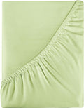 Royale Linens 400 Thread Count 100% American Grown Cotton Fitted Sheet Queen by ROYALELINENS