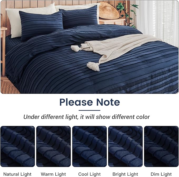 NEXHOME PRO Twin Duvet Cover, Soft and Lightweight 100% Washed Microfiber - Image 6