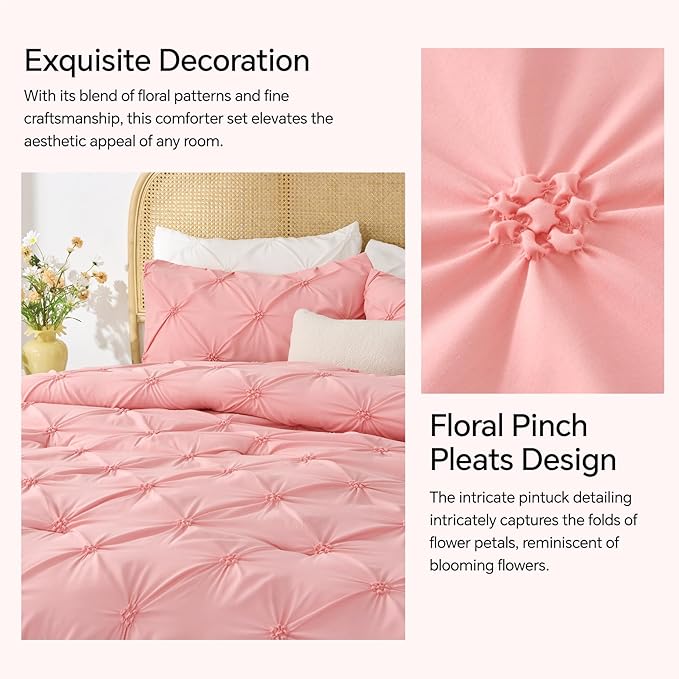 BEDELITE Pink Queen Comforter Set - Image 4