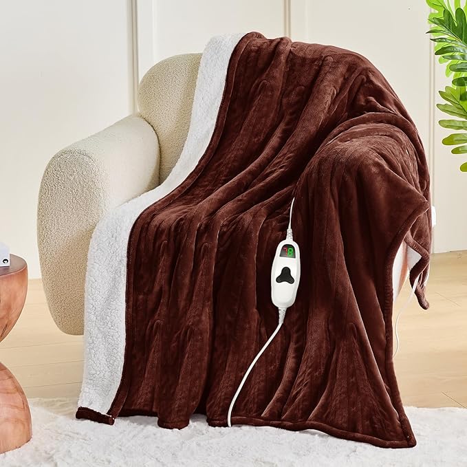 greenoak Heated Blanket Electric Full 72"X84", Heating Blankets - Image 7