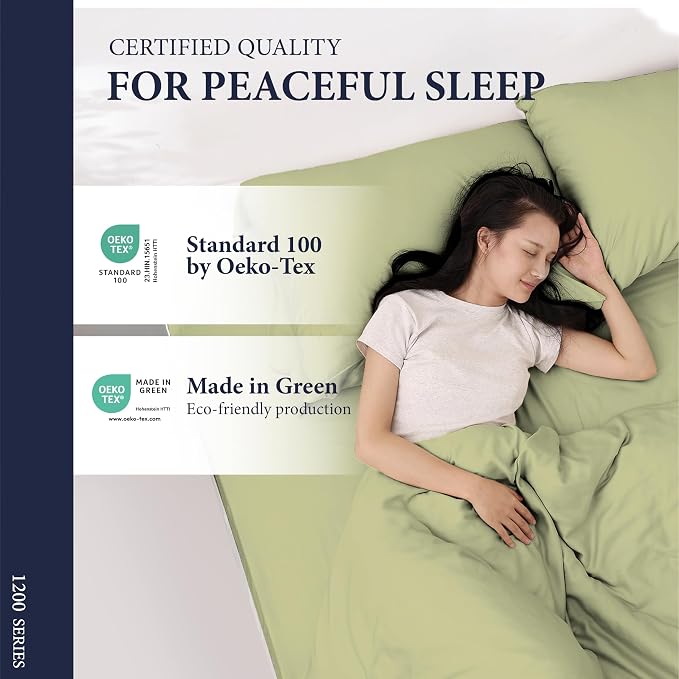 100% Egyptian Cotton Sheets California King Size - Image 6
