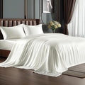 BEDELITE King Size Sheets Set, Luxury Soft Ivory White 100% Polyester Sheets by BEDELITE