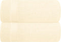 Belizzi Home Cotton 2 Pack Oversized Bath Sheet 35x70, Large Bath Sheet by Unknown