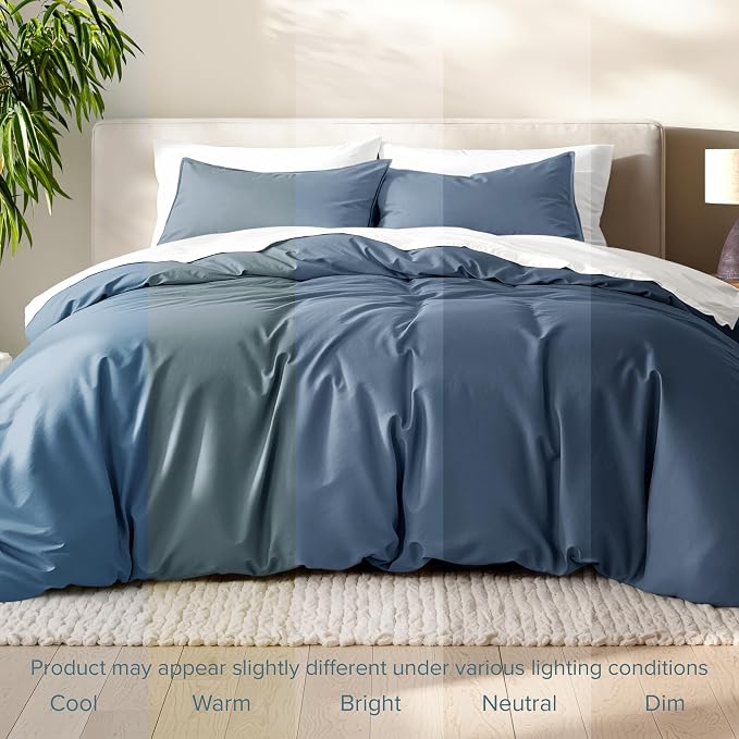 Bare Home Bedding Duvet Cover California King Size - Image 8