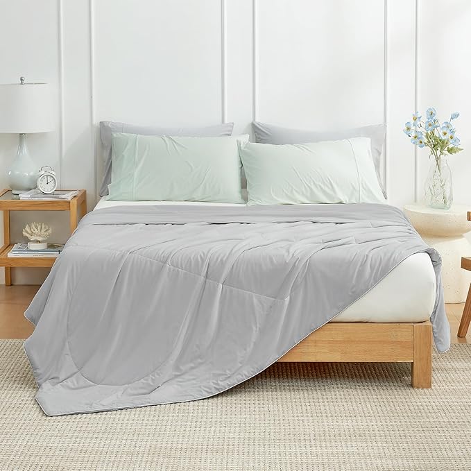 Cozy Bliss Cooling Comforter Queen Size, Cooling Blankets - Image 5