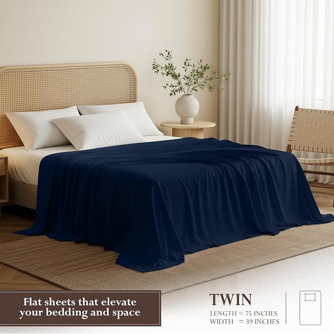 Utopia Bedding Flat Sheets - Image 2