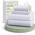 LANE LINEN 100% Organic Cotton Full Sheet Set, Low Pilling Fade Resistant by LaneLinen