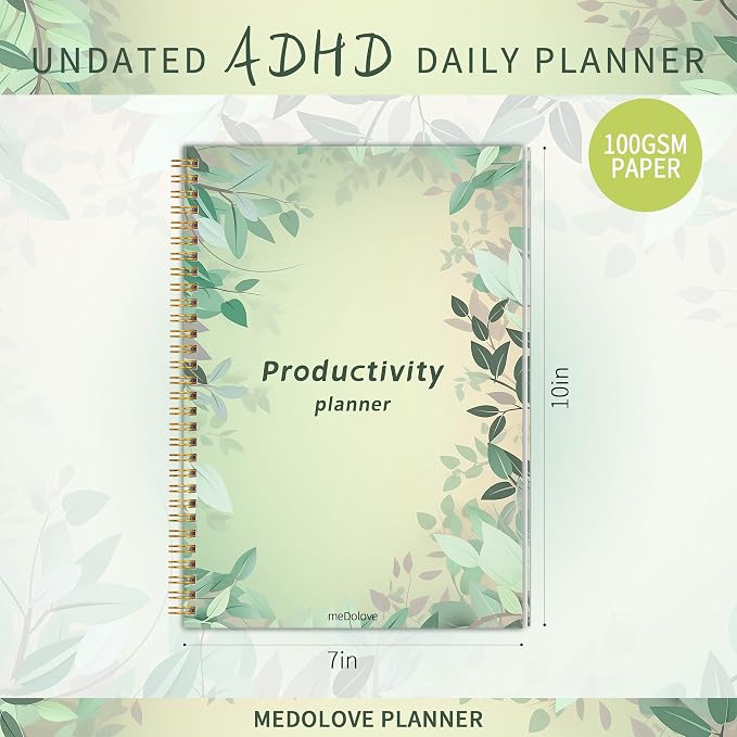 ADHD Daily Planner with Hardcover - Image 2