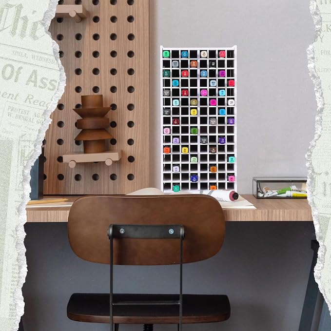 Sunnychicc 2 Pack Marker Storage Organizer, 240 Slots Total Art Supply Holder - Image 4