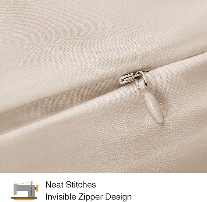 INSSL Silk Pillowcase for Women, Mulberry Silk Pillowcase for Hair and Skin and - Image 4