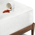 Bioweaves Organic Cotton Jersey Waterproof Mattress Protector Queen | 60" x 80" by BIOWEAVES