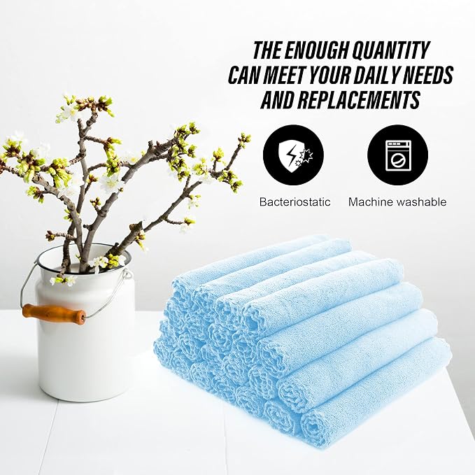 MOONQUEEN Ultra Soft Premium Washcloths Set - Image 5