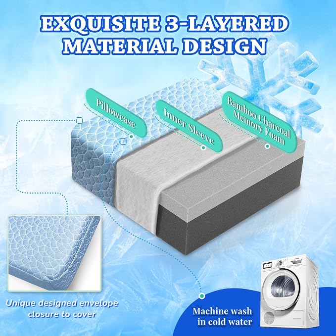 HARBOREST Cooling Cube Pillow - Image 6