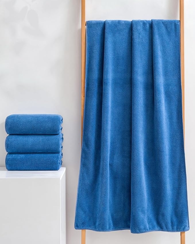 sakano 6-Piece Microfiber Bath Towel Set - Image 3