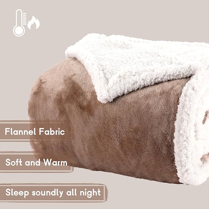 Heated Blanket Electric Throw Size 50''x60'' - Image 6